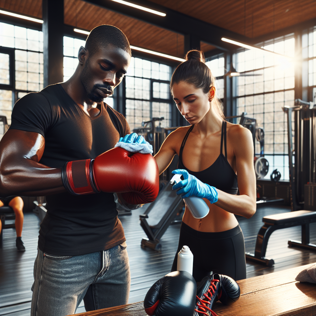 Cleaning Boxing Gloves